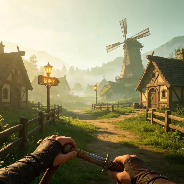 Game · The starter-village NPC